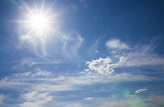 There's a high pressure building - we'll have fine weather for days