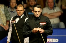 Ronnie's facing a battle today if he wants to stay in the world championships