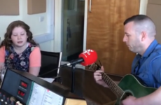 Watch: Father performs emotional tribute to late wife alongside young daughter