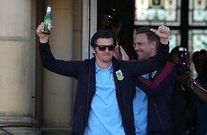 Embarrassing medal snub for Joey Barton as Burnley celebrate Premier League promotion