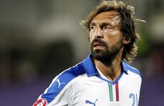 Pirlo unlikely to face Ireland at Euro 2016 as Conte leaves him out of Italy squad
