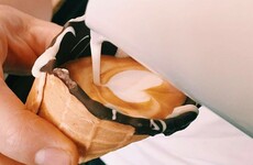 This coffee served in an ice-cream cone is taking over Instagram