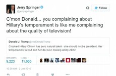 Jerry Springer just dealt an excellent burn to Donald Trump
