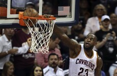 LeBron James took control and the Warriors took a beating in game 3