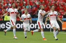 10-man Albania's brave performance not enough to avoid Swiss loss