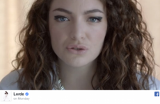 Lorde wrote a lovely message of a support on this Irish musician's Facebook