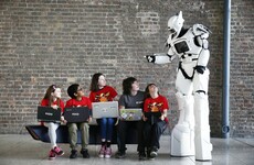 The group of children (including one 5-year-old) building the future of technology