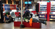 The pictures of all the sore heads in Lille this morning sum it all up