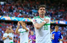 Despair for Northern Ireland as they exit Euro 2016 after heart-breaking own goal