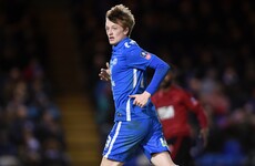 A good week for Irish youngster Chris Forrester just got even better