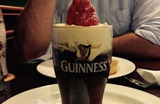 This Guinness chocolate mousse served in a Dublin pub looks absolutely class