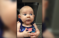 This deaf baby hearing her mother speak for the first time has people tearing up