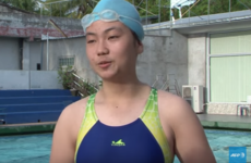 Kids, beer bottles and a public pool - how 14-year-old Laos swimmer trains for Rio Olympics