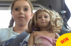 This little girl absolutely nailed a face swap with her doll