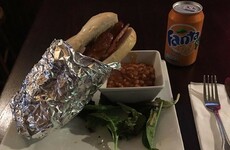This Irish pub managed to make the humble breakfast roll look kinda classy