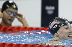 Doping war of words continues as King beats tainted Russian swimmer to gold