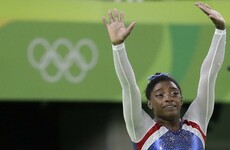 US teenage sensation Biles keeps up bid for a record five women's gymnastics gold