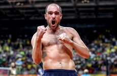 'If I win tomorrow, there might be a bit more than my t-shirt coming off!'