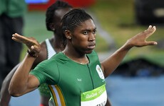 Caster Semenya cruises to women's 800m gold