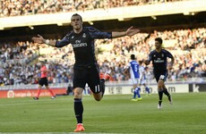 No Ronaldo and no Benzema is no problem for Real Madrid as Bale stars in 3-0 win