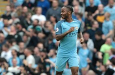 Sterling double sends Pep's City to the top of the Premier League