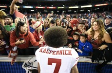Colin Kaepernick's jersey is now the third biggest seller among NFL quarterbacks