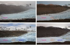 Researchers release images detailing glacier's rapid retreat in Chile