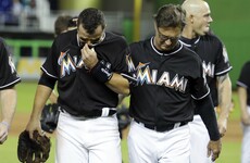 A night of wrenching emotion as Miami Marlins players pay tribute to team-mate Jose Fernandez