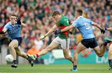 Lee Keegan drills a brilliant goal, but receives a black card in eventful 1st half