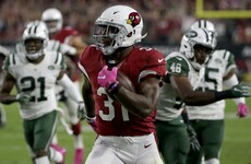 If you'd David Johnson in fantasy football you'll be very happy this morning