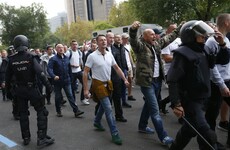 Seven injured as Polish fans cause more trouble in Madrid ahead of Champions League tie