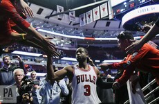 Dwayne Wade began his Bulls career in style at his Chicago homecoming last night