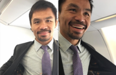 Manny Pacquiao's awful suit is fuelling speculation about a Mayweather rematch
