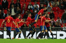Gareth Southgate's England denied victory by two late Spain goals at Wembley