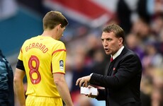 Celtic boss Brendan Rodgers plays down talk of Gerrard reunion