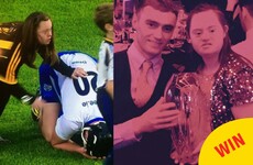 The Waterford hurler and the Kilkenny fan who consoled him were reunited last night