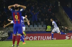 Barca's Sociedad hoodoo continues and Luis Enrique's side now trail Real by six points