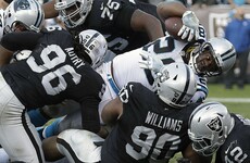 Raiders and Pats leave it late but remain on course for AFC Championship showdown