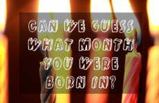 Can We Guess What Month You Were Born In?