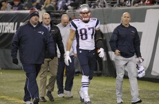 Patriots confirm that Rob Gronkowski won't play again this season
