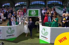 The groom organised a wedding in Tallaght Stadium on Don’t Tell The Bride last night