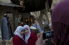 Thousands visit Bethlehem on Christmas Eve