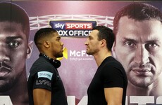 Joshua claims beating Klitschko would make him a 'legend overnight'
