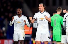 Zlatan's late winner gives United back-to-back league victories for the first time since August