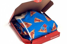 Domino's is releasing a 'wipeable onesie' just in time for your New Year's Day hangover