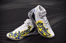 Someone paid more than $30k for this pair of worn Steph Curry runners