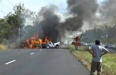 25 people killed as van and truck collide in Thailand