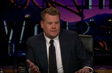 James Corden returned to US telly with an emotional tribute to George Michael