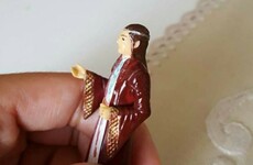 A great grandmother has accidentally been praying to a Lord of the Rings figurine