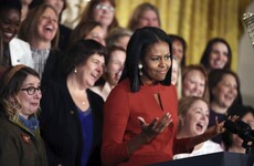 Tearful Michelle Obama gives emotional final speech as first lady